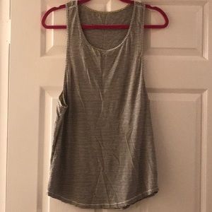 Gray Stripes Lulu Tank
